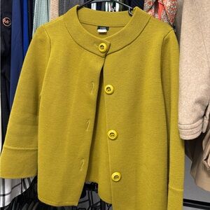 J. Crew Mustard Yellow Blazer